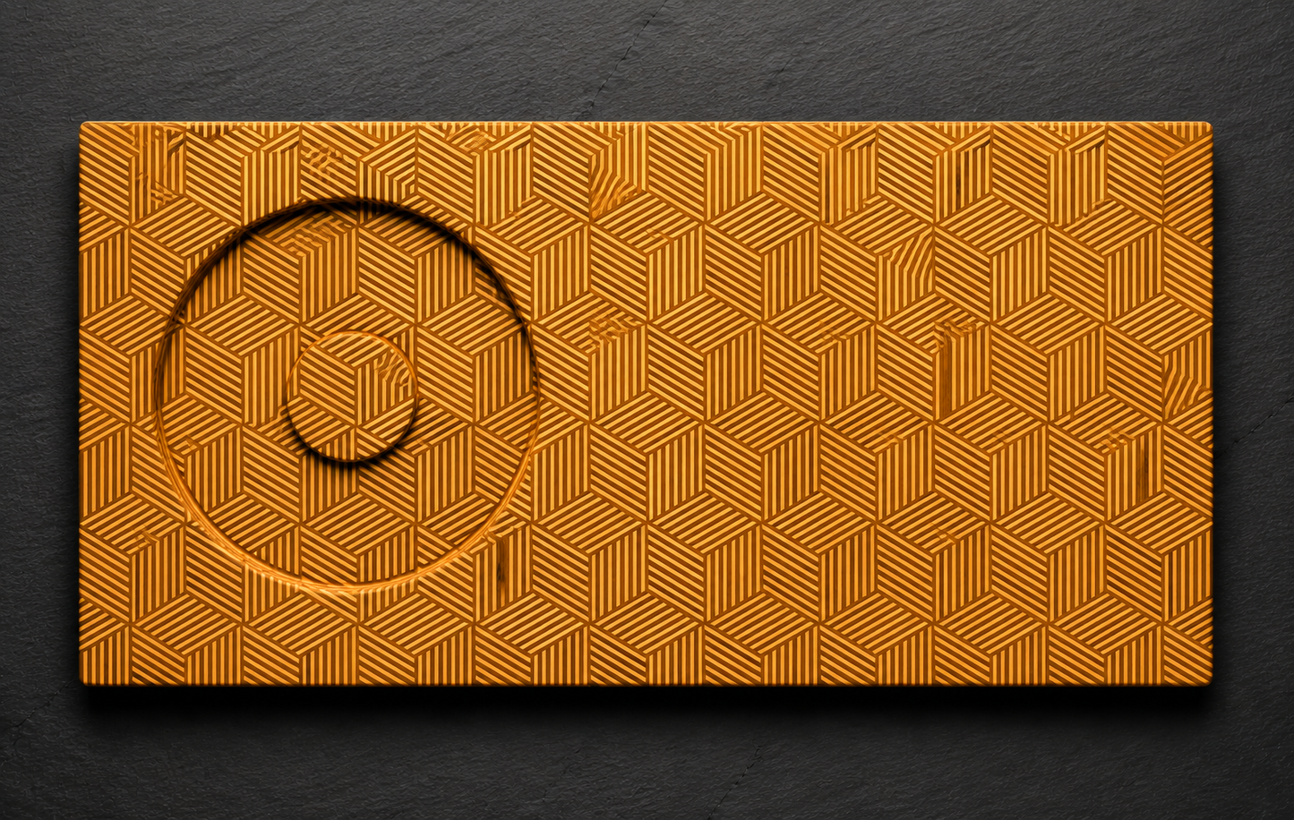 Cube Cocktail Rimmer Board